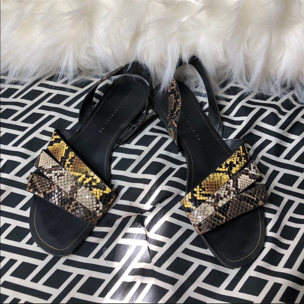 Zara sandals.